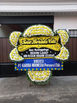 Papan Bunga Duka di Kutoarjo