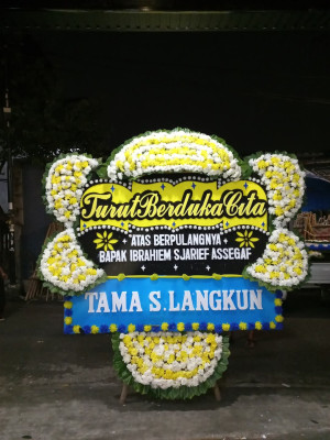 Papan Bunga Duka di Kutoarjo