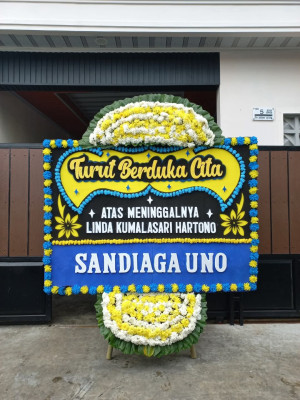 Papan Bunga Duka di Kutoarjo