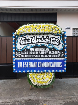 Papan Bunga Duka di Kutoarjo